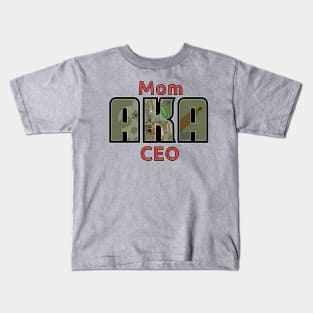 Mom Also Known as CEO Kids T-Shirt